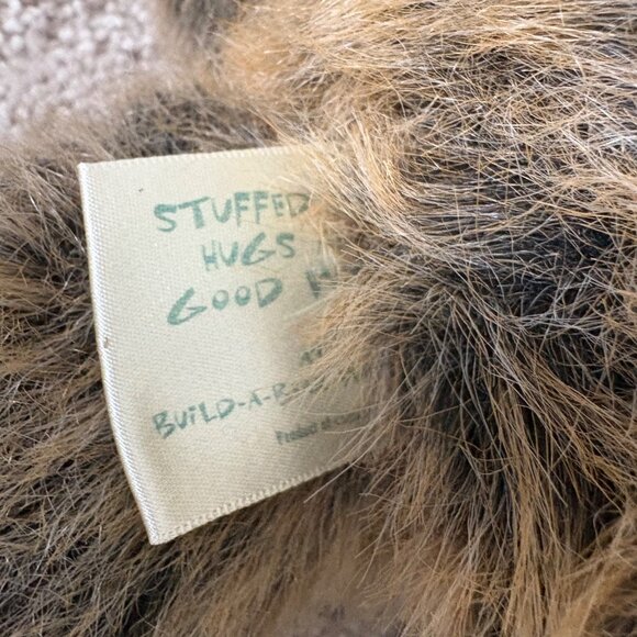 Build-A-Bear Brown Plush Grizzly Bear Stuffed Animal With Faux Fur 20” tall - Picture 5 of 6